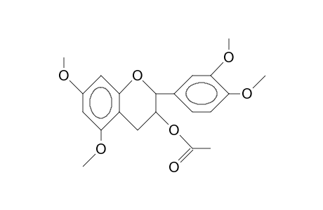 3-Acetoxy-3',4',5,7-tetramethoxyflavane