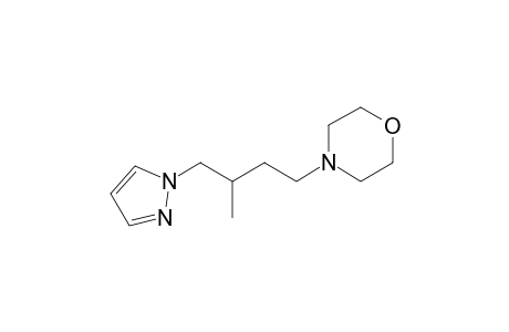 4-[3-Methyl-4-(1H-1-pyrazolyl)butyl]morpholine