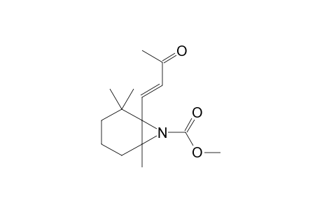 Methyl 2,2,6-trimethyl-1-[(1E)-3-oxo-1-butenyl]-7-azabicyclo[4.1.0]heptane-7-carboxylate