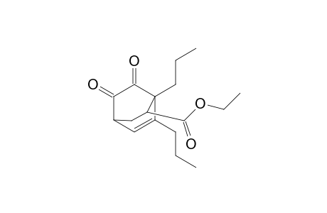 Ethyl 4,5-dipropylbicyclo[2,2,2]oct-5-en-2,3-dione-8-carboxylate