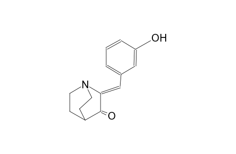 (2Z)-2-(3-hydroxybenzylidene)-1-azabicyclo[2.2.2]octan-3-one