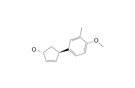 (1R,4R)-Trans-4-(4'-methoxy-3'-methylphenyl)-cyclopent-2-enol