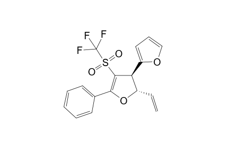 2-Vinyl-3-furyl-4-trifluoromethylsulfonyl-5-phenyl-trans-2,3-dihydrofuran