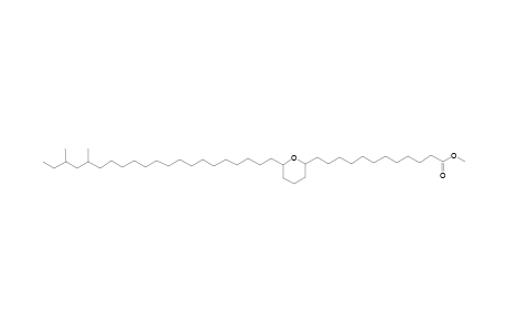 2H-Pyran-2-dodecanoic acid, 6-(17,19-dimethylheneicosyl)tetrahydro-, methyl ester