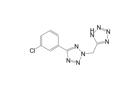 1H-tetrazole, 5-[[5-(3-chlorophenyl)-2H-tetrazol-2-yl]methyl]-