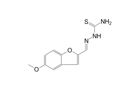 5-methoxy-1-benzofuran-2-carbaldehyde thiosemicarbazone