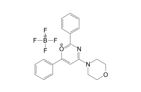 4-morpholino-2,6-diphenyl-1,3-oxazinium-tetrafluoroborate