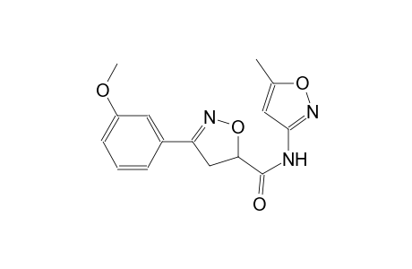 5-isoxazolecarboxamide, 4,5-dihydro-3-(3-methoxyphenyl)-N-(5-methyl-3-isoxazolyl)-