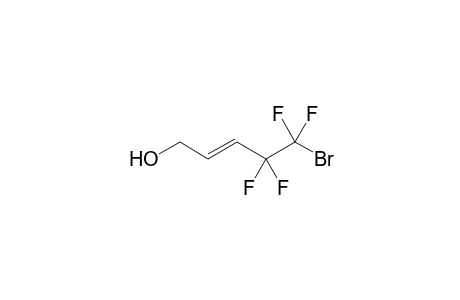 (E)-5-bromanyl-4,4,5,5-tetrakis(fluoranyl)pent-2-en-1-ol