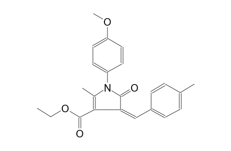 1H-pyrrole-3-carboxylic acid, 4,5-dihydro-1-(4-methoxyphenyl)-2-methyl-4-[(4-methylphenyl)methylene]-5-oxo-, ethyl ester, (4Z)-