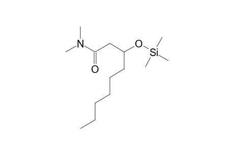 Nonanamide, N,N-dimethyl-3-trimethylsilyloxy-