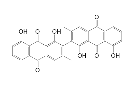 2-(1,8-dihydroxy-3-methyl-9,10-dioxo-2-anthracenyl)-1,8-dihydroxy-3-methylanthracene-9,10-dione