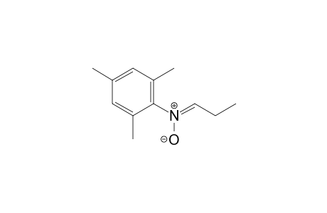 Benzenamine, 2,4,6-trimethyl-N-propylidene-, N-oxide