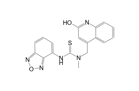thiourea, N'-(2,1,3-benzoxadiazol-4-yl)-N-[(2-hydroxy-4-quinolinyl)methyl]-N-methyl-