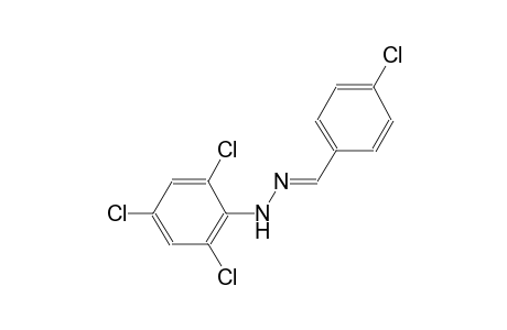 benzaldehyde, 4-chloro-, (2,4,6-trichlorophenyl)hydrazone