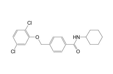 N-cyclohexyl-4-[(2,5-dichlorophenoxy)methyl]benzamide