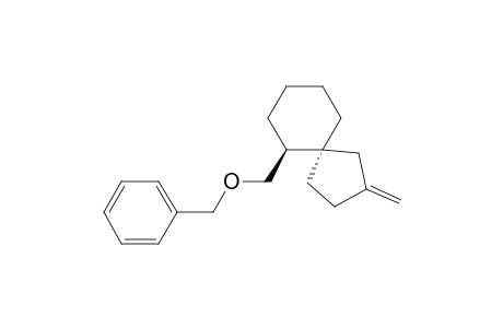 (5R*,6S*)-2-Methylene-6-benzyloxymethyl-spiro[4,5]decane