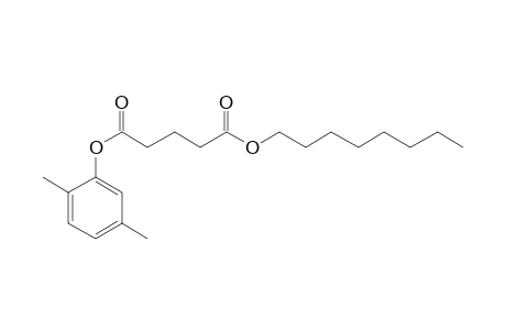 Glutaric acid, 2,5-dimethylphenyl octyl ester