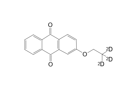 2-(2,2,2-D3-ethoxy)anthraquinone