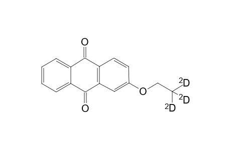 2-(2,2,2-D3-ethoxy)anthraquinone