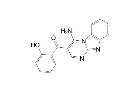 4-Amino-3-(2-hydroxybenzoyl)pyrimido[1,2-a]benzimidazole
