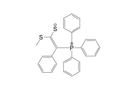 Phosphonium, triphenyl-, 2-(methylthio)-1-phenyl-2-thioxoethylide