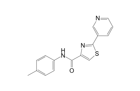 2-(3-pyridyl)-4-thiazolecarboxy-p-toluidide