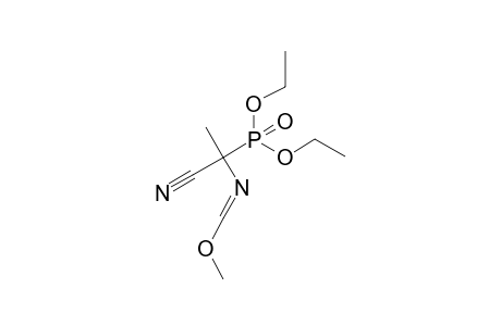 2-diethoxyphosphoryl-2-(methoxymethyleneamino)propionitrile