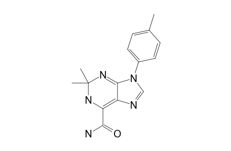 2,2-dimethyl-9-(4-methylphenyl)-1H-purine-6-carboxamide