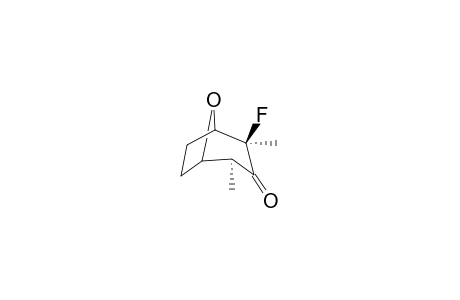 2,4-endo,cis-Dimethyl-2-exo-fluoro-8-oxabicyclo[3.2.1]octan-3-one