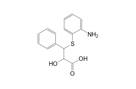 benzenepropanoic acid, beta-[(2-aminophenyl)thio]-alpha-hydroxy-