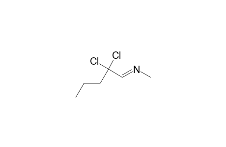 Methanamine, N-(2,2-dichloropentylidene)-