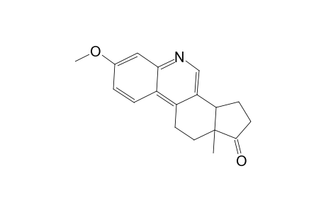 6-Azaestra-1,3,5(10),6,8-pentaen-17-one, 3-methoxy-