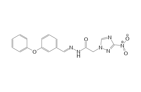 1H-1,2,4-triazole-1-acetic acid, 3-nitro-, 2-[(E)-(3-phenoxyphenyl)methylidene]hydrazide