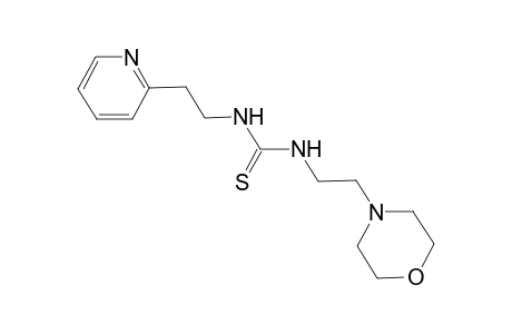 1-(2-morpholin-4-ylethyl)-3-(2-pyridin-2-ylethyl)thiourea