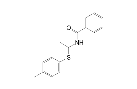 N-(1-(p-Tolylthio)ethyl)benzamide