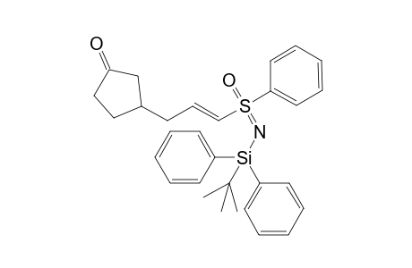 3-[3'-t-Butyldiphenylsilyl-S-phenylsulfonimidoyl)-2'-propenyl]cyclopentanone