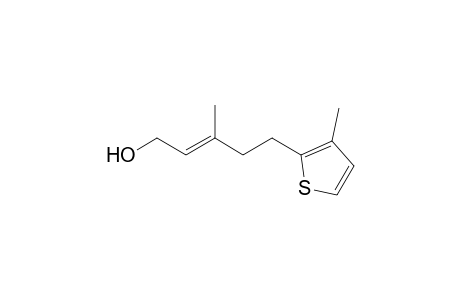 (E)-3-methyl-5-(3-methyl-thiophen-2-yl)pent-2-en-1-ol