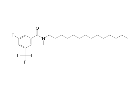 Benzamide, 3-fluoro-5-trifluoromethyl-N-methyl-N-tetradecyl-