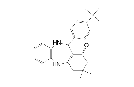 11-(4-tert-Butyl-phenyl)-3,3-dimethyl-2,3,4,5,10,11-hexahydro-dibenzo[b,E][1,4]diazepin-1-one