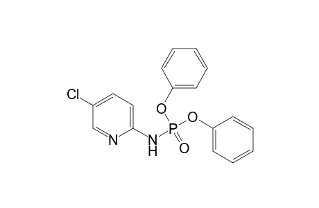 (5-chloro-2-pyridyl)phosphoramidic acid, diphenyl ester