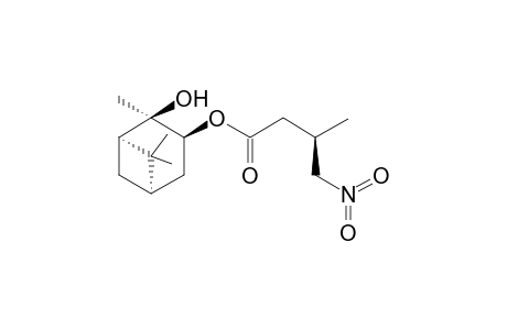 (1R,2R,3S,5R)-3-[3-((R)-Nitromethyl)-1-oxobutyloxy]-2,6,6-trimethylbicyclo[3.1.1]heptane-2-ol