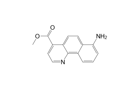 Methyl ester of 7-aminobenzo[h]quinoline-4-carboxylic acid