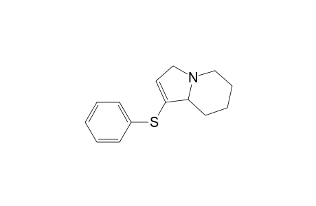 Indolizine, 3,5,6,7,8,8a-hexahydro-1-(phenylthio)-, (.+-.)-