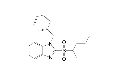 2-[(1-Methylbutyl)sulfonyl]-1-(phenylmethyl)benzimidazole