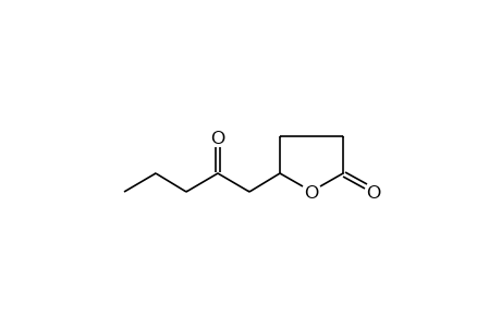 4-HYDROXY-6-OXONOANOIC ACID, gamma-LACTONE