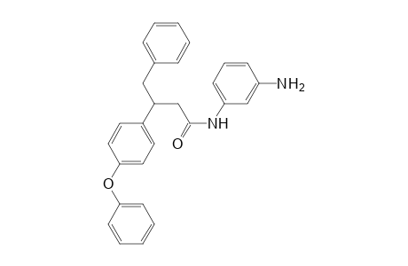 N-(3-amino-phenyl)-3-(4-phenoxy-phenyl)-4-phenyl-butyramide