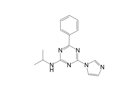 (4-imidazol-1-yl-6-phenyl-s-triazin-2-yl)-isopropyl-amine