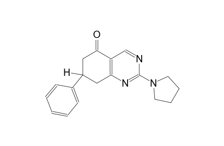 5(6H)-quinazolinone, 7,8-dihydro-7-phenyl-2-(1-pyrrolidinyl)-