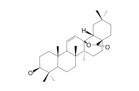 3-.beta.-Hydroxy-olean-11-en-28,13.beta.-olide